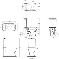 Товар: Унитаз SIMAS EVOLUTION напольный к бачку моноблок цвет белый EVO07 - фото 2 Унитаз SIMAS EVOLUTION напольный к бачку моноблок цвет белый EVO07 — фото 2, Подвесные унитазы