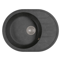 Мойка "Лиана" 620, графит СМс арт-29.020.B0620.411 — фото 1, Кухонные мойки