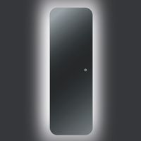 Зеркало с LED-подсветкой MILAN (50*150) /AQUA DE MARCO MIL50/150 — фото 5, Зеркала в ванную комнату