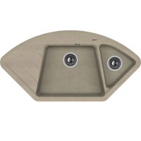 Мойка кухонная Florentina Веста, цвет песочный, арт-20.285.E1005.107 — фото 1, Кухонные мойки