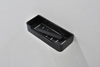 Товар: AQ4966MB полка для душа со стеклоочистителем, матовый черный - фото 2 AQ4966MB полка для душа со стеклоочистителем, матовый черный — фото 2, Полки для ванной и душа