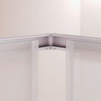 Душевой уголок RGW PA-040 80x120, прямоугольный, профиль хром, стекло матовое/6 мм, арт-3508104082-21 — фото 3, Прямоугольные душевые уголки