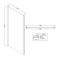 Товар: Боковая стенка Niagara Nova NG-CH90-34 (90х195) хром,стекло шиншилла,1 место - фото 4 Боковая стенка Niagara Nova NG-CH90-34 (90х195) хром,стекло шиншилла,1 место — фото 4, Боковые стенки