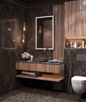 Зеркало с подсветкой VIGO Roberta Comfort 600 167 — фото 6, Зеркала в ванную комнату