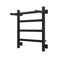 Полотенцесушитель электрический Grota Lore 530х600 черный Lore 530х600 RAL9005 EL — фото 6, Электрические полотенцесушители