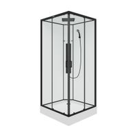 Ограждение VIVA90B N душевое Ceruttispa без поддона (90x90x195) — фото 306, Прямоугольные душевые уголки