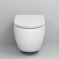 Товар: Унитаз подвесной Grossman (520х360х375) безободковый,смыв торнадо,белый матовый с тонкой крышкой,микролифт,1 место арт-GR-4411MSQ - фото 2 Унитаз подвесной Grossman (520х360х375) безободковый,смыв торнадо,белый матовый с тонкой крышкой,микролифт,1 место арт-GR-4411MSQ — фото 2, Подвесные унитазы