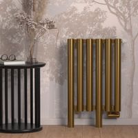 Отопительный радиатор Сунержа Кумир-0 EU50 правый 500х400 6 секций Состаренная латунь арт-051-0351-5006 — фото 4, Радиаторы отопления