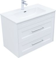 Товар: Тумба с раковиной Aquanet Бостон new 80 (Flat) цв.белый сатин 00345366 - фото 6 Тумба с раковиной Aquanet Бостон new 80 (Flat) цв.белый сатин 00345366 — фото 6, Тумбы с раковиной