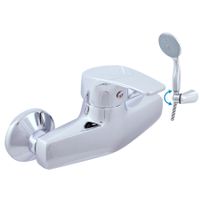 Товар: Смеситель Kongo для душа с душевым комплектом, держатель подвижный, арт-K080.5/2 - фото 1 Смеситель Kongo для душа с душевым комплектом, держатель подвижный, арт-K080.5/2 — фото 1, Смеситель для душа