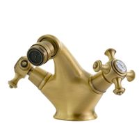 PRESTIGE См-ль д/биде, донный клапан "click-clack", бронза арт-31603 — фото 3, Смесители для биде