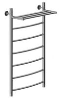 Товар: Полотенцесушитель водяной Aquanet Romeo с полкой 1000x500, с полкой, хром 00266730 - фото 2 Полотенцесушитель водяной Aquanet Romeo с полкой 1000x500, с полкой, хром 00266730 — фото 2, Водяные полотенцесушители