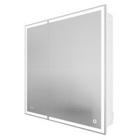 Шкаф-зеркало "МЕРКАДО-70 см" Пр. с LED подсветкой 207008 — фото 3, Зеркальные шкафы в ванную