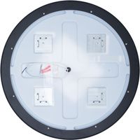 Зеркало Aquanet Тренд 70 черный арт-00316694 — фото 2, Зеркала в ванную комнату