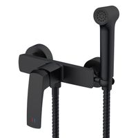 Гигиенический душ Azario Conda со смесителем, керамический картридж, шланг 150 см, черный матовый арт-AZ-K2511B — фото 1, Гигиенические души