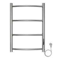 Полотенцесушитель электрический AZARIO VERONA 400/600 4 секции, диммер справа, хром арт-AZ04846 — фото 1, Электрические полотенцесушители