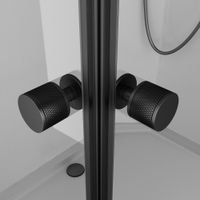 W94C-403-12090BT X-Joy кабина душевая прямоугольная, 120x90, профиль мат.черный, стекло прозрачное — фото 3, Душевые кабины