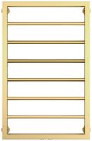 Полотенцесушитель водяной Сунержа Канцлер 800х500 Матовая шампань арт-022-0254-8050 — фото 1, Водяные полотенцесушители