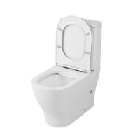 Бачок унитаза-компакта OWL Tid Cirkel-G, двойной слив 3\6л, арматура WDI арт-OWLT190702/2 — фото 3, Напольные унитазы