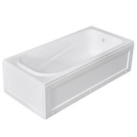 Экран фронтальный к акриловой ванне ORTIZ150 (1500x520) белый, PARLY арт-CT10532 — фото 3, Экраны для ванн