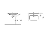 раковина SOFT 65 SF 65 — фото 1, Раковины