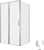 Душевой уголок Allen Brau Priority 120x90 3.31007.00 + 3.31016.00 хром 3.31007.00 + 3.31016.00 — фото 5, Прямоугольные душевые уголки