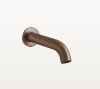 Излив, Gessi, Shower316, для ванны, тип установки-встраиваемый в стену, вынос излива, мм-183, стандарт подводки-1/2", цвет-Copper Brushed PVD арт-54008.708 — фото 2, Изливы