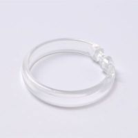 Набор колец для шторы в ванную комнату IDDIS Transparent (RID010P) — фото 1, Крючки для штор