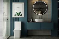 Унитаз ABBER Rechteck AC1210T компакт белый, безободковый, смыв торнадо — фото 18, Напольные унитазы