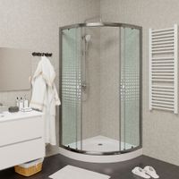 Ограждение VIVA90B N душевое Ceruttispa без поддона (90x90x195) — фото 277, Прямоугольные душевые уголки