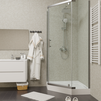 Ограждение VIVA90B N душевое Ceruttispa без поддона (90x90x195) — фото 83, Прямоугольные душевые уголки