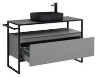 Товар: Тумба под раковину Allen Brau Priority 120 1.31004.PGM платина матовый - фото 4 Тумба под раковину Allen Brau Priority 120 1.31004.PGM платина матовый — фото 4, Тумбы под раковину