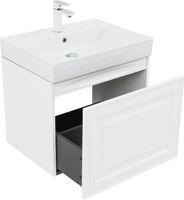 Товар: Тумба с раковиной Aquanet Агата 60 1 ящ. цв. белый сатин 00348184 - фото 5 Тумба с раковиной Aquanet Агата 60 1 ящ. цв. белый сатин 00348184 — фото 5, Тумбы с раковиной