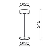 Товар: Аккумуляторный светильник Maytoni MOD229TL-L3W3K2 - фото 5 Аккумуляторный светильник Maytoni MOD229TL-L3W3K2 — фото 5, Настольные лампы