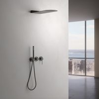 Товар: Душевая система встроенная Timo Saona SX-2340/18SM черное золото - фото 1 Душевая система встроенная Timo Saona SX-2340/18SM черное золото — фото 1, Встраиваемые душевые комплекты