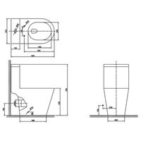Товар: Унитаз-моноблок Azario Prime 373х645х765 напольный, безободковый , с быстросъемным сиденьем "Микролифт" арт-AZ-1363OP - фото 15 Унитаз-моноблок Azario Prime 373х645х765 напольный, безободковый , с быстросъемным сиденьем "Микролифт" арт-AZ-1363OP — фото 15, Напольные унитазы