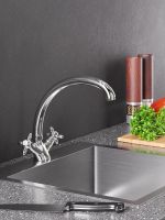 Agger Retro смеситель для кухни двухвентильный, хром арт-A1900200 — фото 4, Смесители для кухни