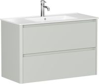 Тумба под раковину Allen Brau Gravity 100 1.370010.PWM папирус матовый — фото 2, Тумбы под раковину