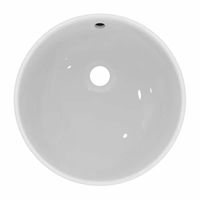 Товар: Раковина-чаша Ideal Standard I.LIFE B 40 см с отверстием перелива, белый арт-T509101 - фото 1 Раковина-чаша Ideal Standard I.LIFE B 40 см с отверстием перелива, белый арт-T509101 — фото 1, Раковины накладные