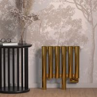 Отопительный радиатор Сунержа Кумир-0 EU50 правый 300х190 3 секции Золото арт-03-0351-3003 — фото 4, Радиаторы отопления