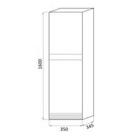 Пенал вертикальный Vision (левый) арт-VSN000P-L — фото 3, Пеналы для ванной комнаты