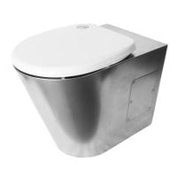 Унитаз напольный без бака антивандальный арт-УНббА — фото 4, Напольные унитазы