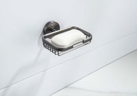 AQ4633BGM БЕТТА мыльница решетка, оружейная сталь — фото 5, Мыльницы