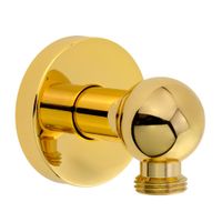 SFERICA Штуцер душевой, 1/2"x1/2", золото 20166 — фото 1, Шланговые подключения