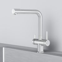 Товар: F8F05711 Func, смеситель для кухни с L-изливом с каналом для питьевой воды, сатин - фото 5 F8F05711 Func, смеситель для кухни с L-изливом с каналом для питьевой воды, сатин — фото 5, Смесители для кухни