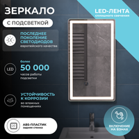 Зеркало с подсветкой VIGO Geometry Classic 400 068 — фото 6, Зеркала в ванную комнату