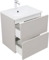 Тумба под раковину Aquanet Арт 60 бежевый 00343966 — фото 2, Тумбы под раковину