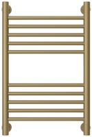 Полотенцесушитель водяной Сунержа Богема+ прямая 600х400 Матовое золото арт-032-0220-6040 — фото 1, Водяные полотенцесушители