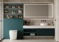 Унитаз ABBER Bequem AC1111TMW приставной белый матовый, безободковый, смыв торнадо — фото 15, Приставные унитазы