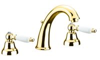 Смеситель для раковины Fiore COLONIALE SKY (SWAROVSKI®) , золото арт-03OO0628 — фото 1, Смесители для раковины